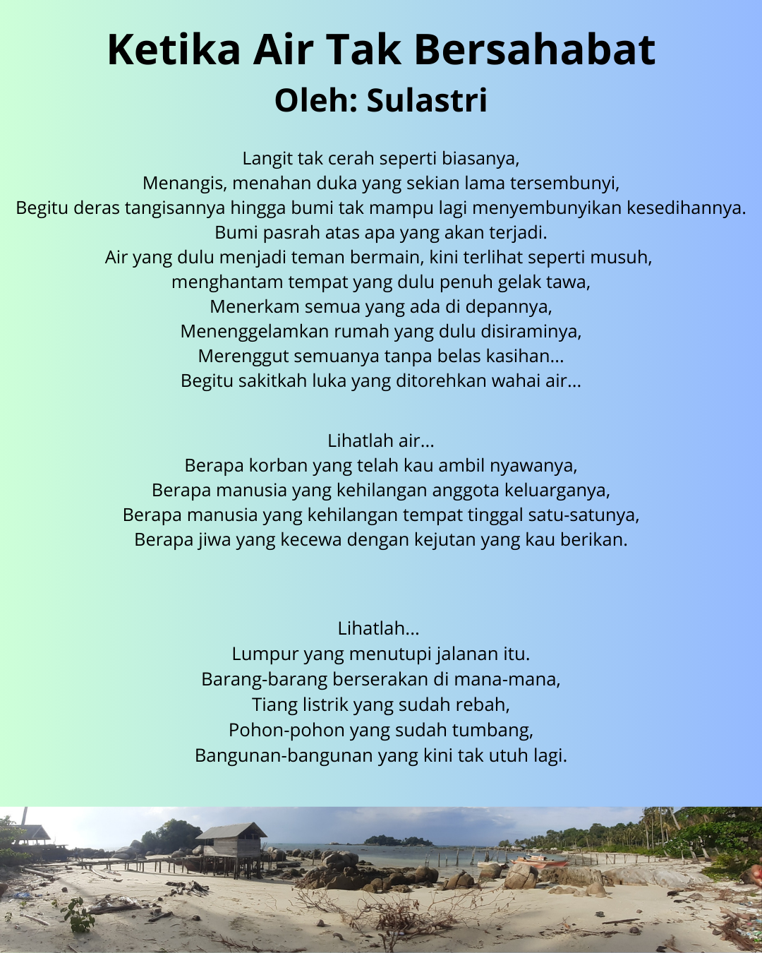 Ketika Air Tak Bersahabat